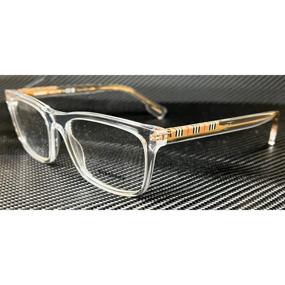Burberry Mens Transparent Eyeglasses - Picture 1 of 5